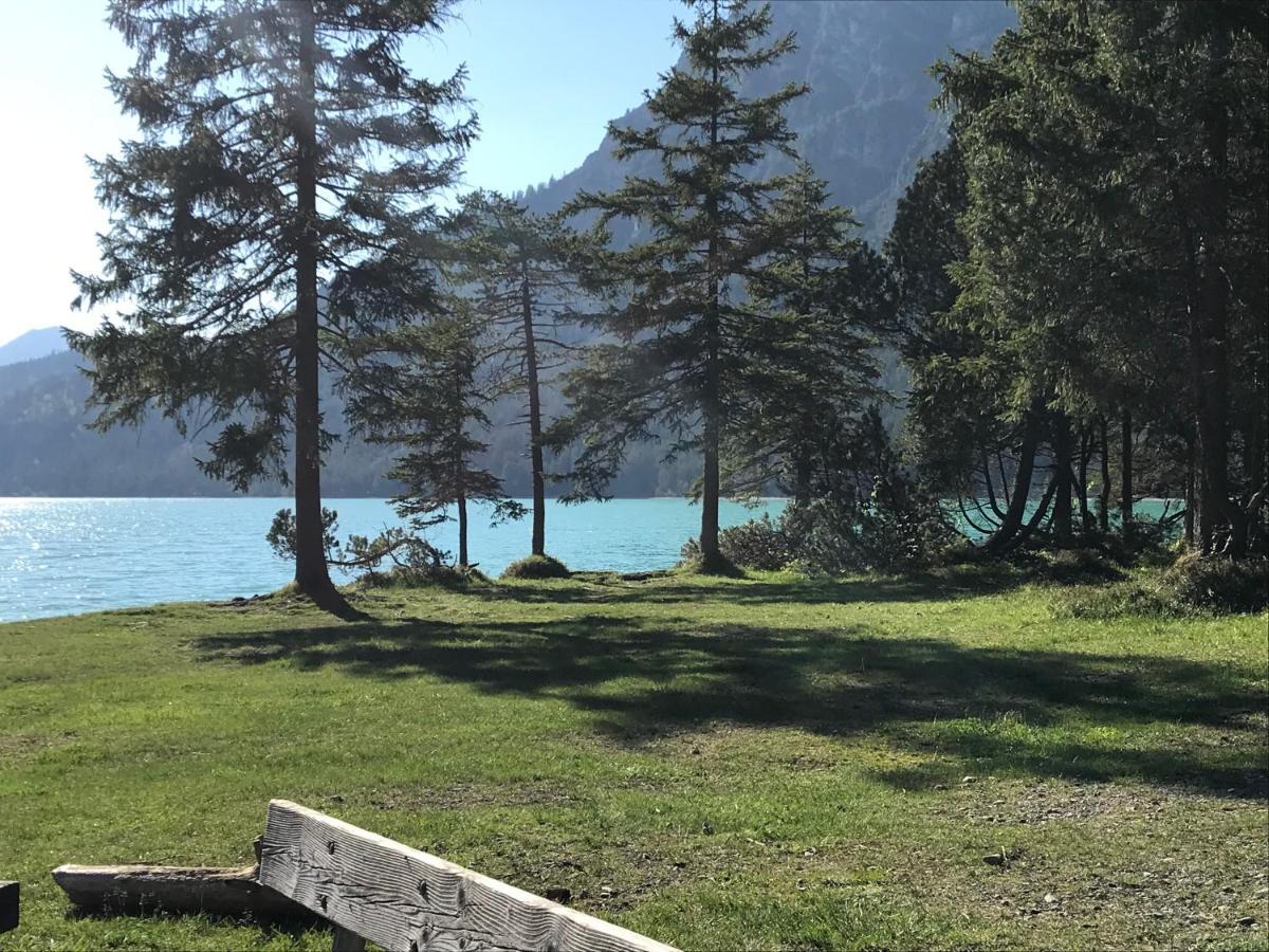Pony-Ziegen-Hasen-Ranch Bichlbach Apartman Kültér fotó